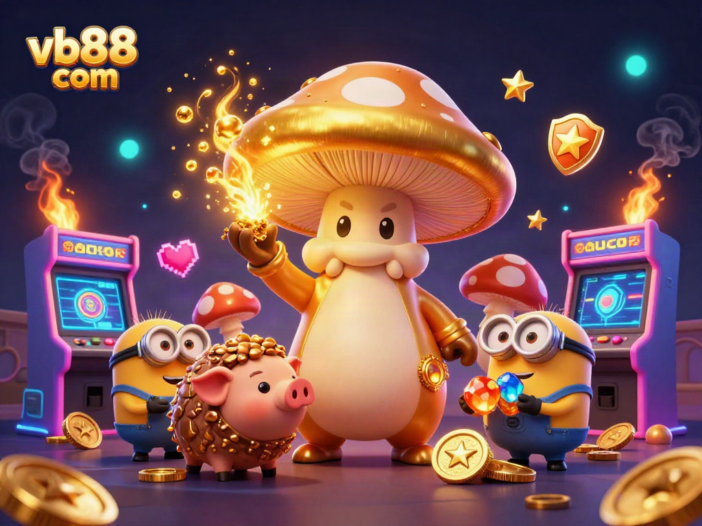 Engage with winning magic in vb88 com's vibrant casino world featuring golden treasures.