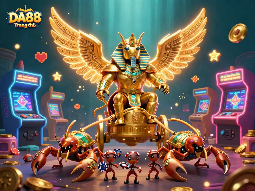 Experience the thrill of DA88 Trang chủ with vibrant gaming elements and captivating characters.