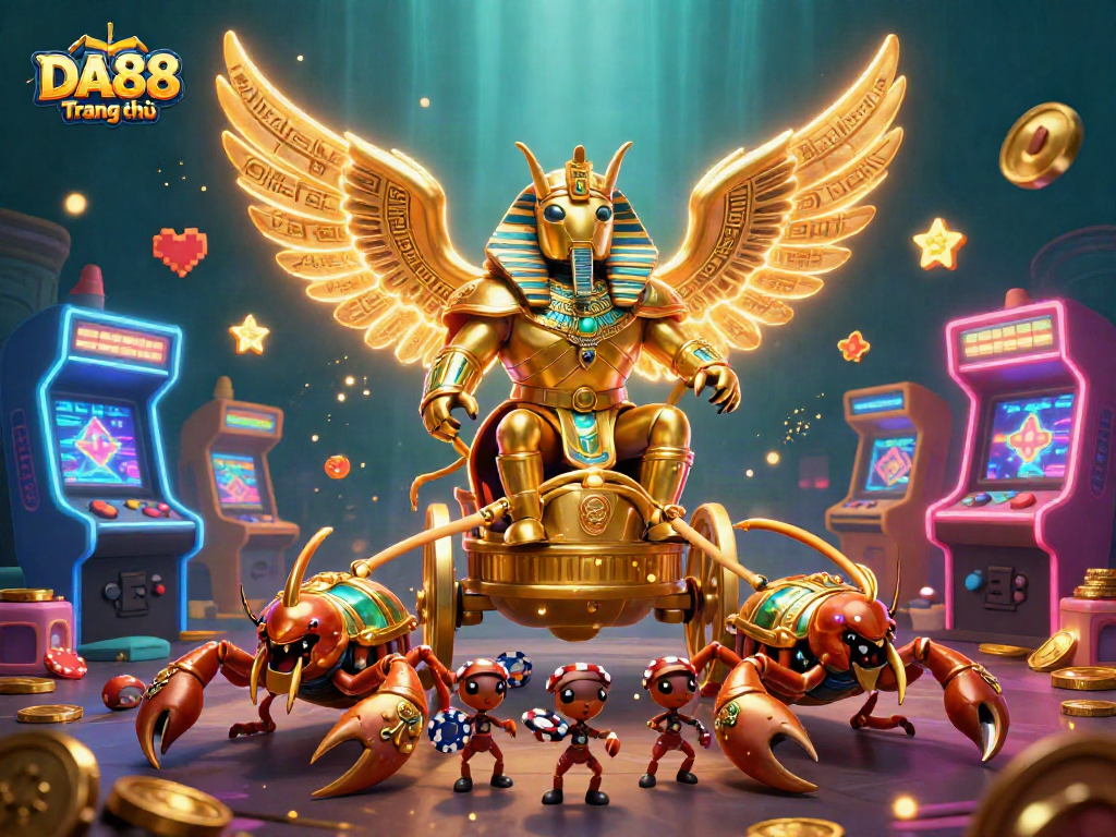 Experience the thrill of DA88 Trang chủ with vibrant gaming elements and captivating characters.