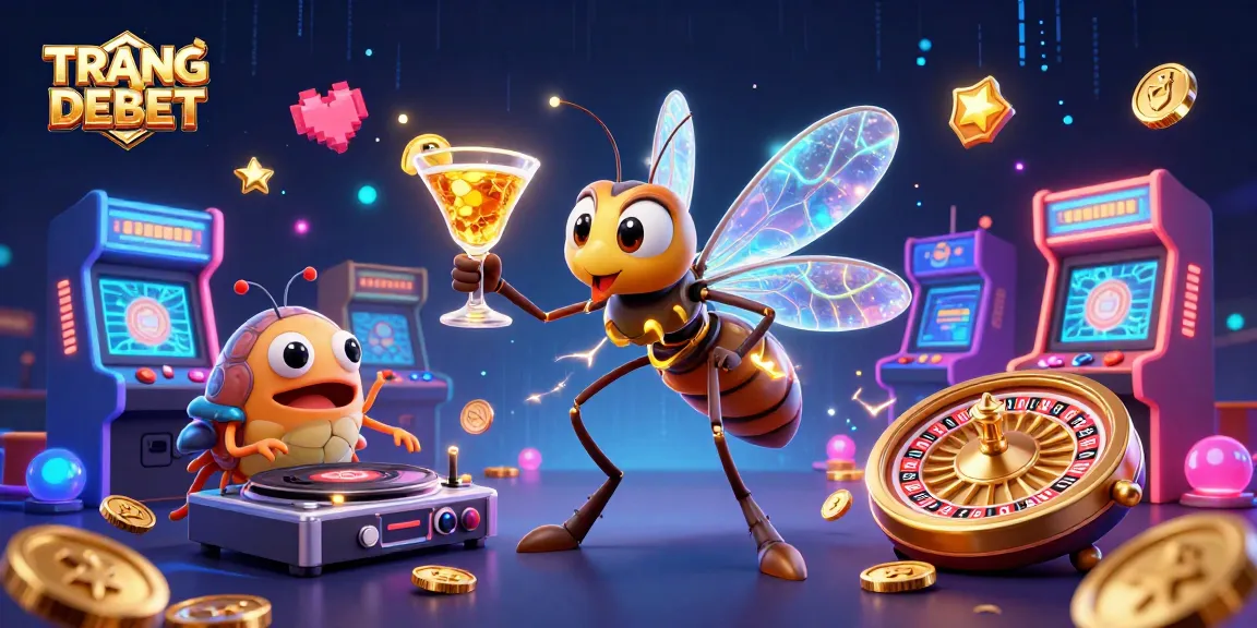 Engage with TRANG CHỦ DEBET through vivid scenes featuring a unique casino mascot and a dynamic gaming environment.