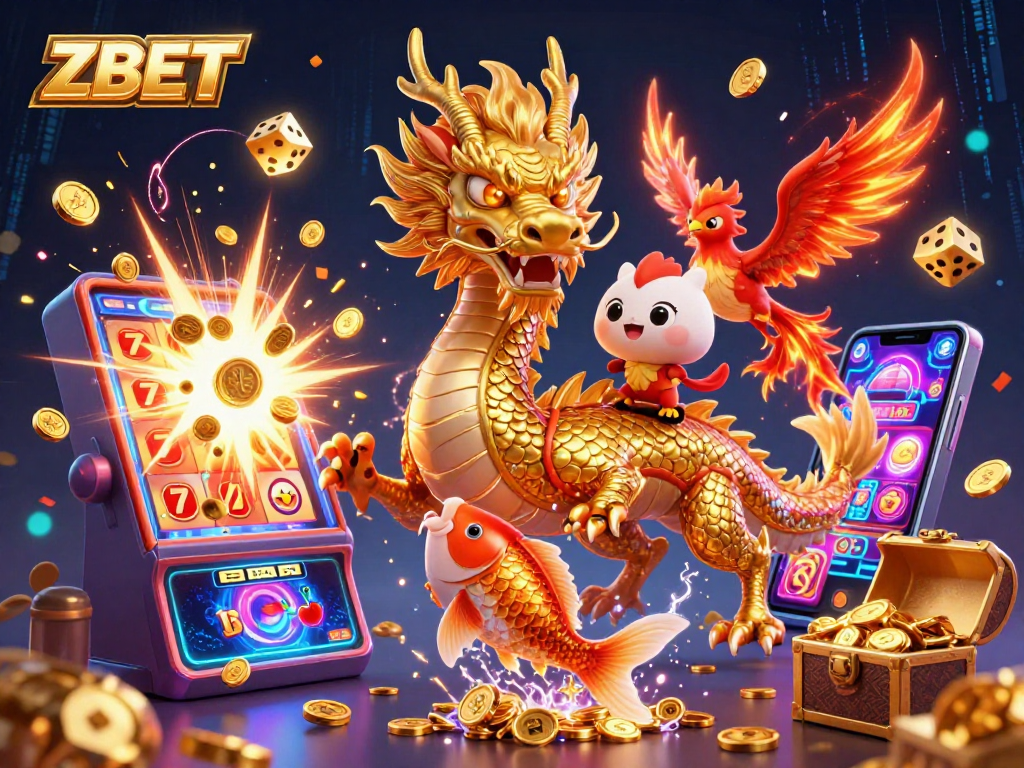 ZBET players enjoy thrilling slot machines and jackpots with vibrant, immersive elements.