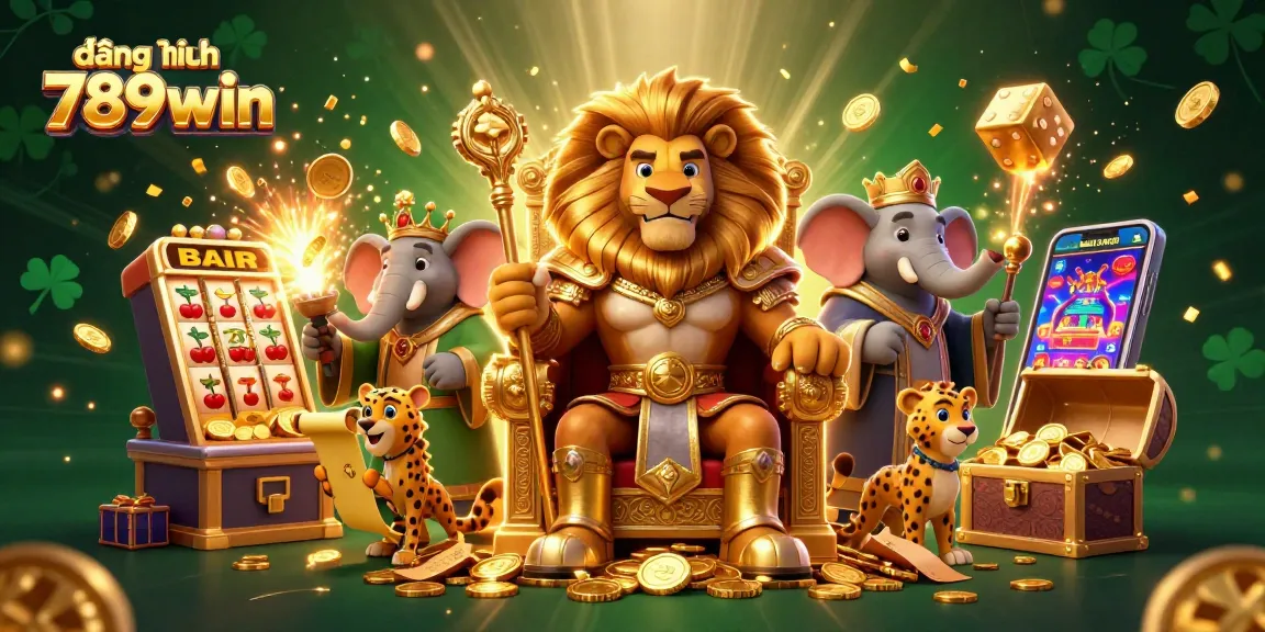 Experience high-stakes gaming with đăng nhập 789win in this captivating casino illustration.