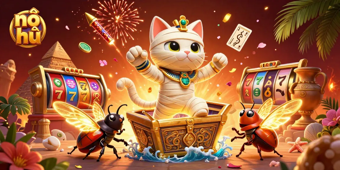 Experience thrilling nổ hũ adventures in a vibrant slot casino with stunning visuals.