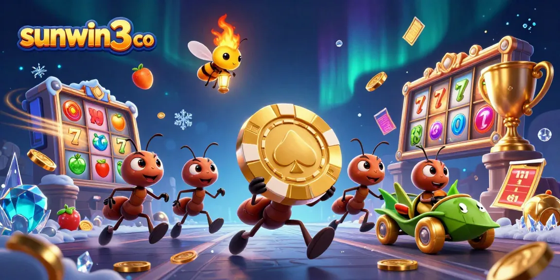 Experience thrilling slots action with sunwin3 co's unique gaming adventure featuring animated chaos.