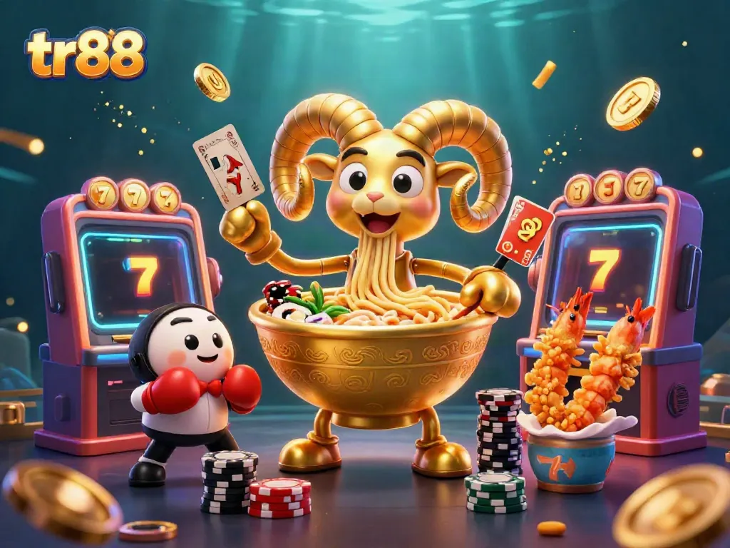 Spin the reels with tr88's lively casino avatar characters bringing game excitement.