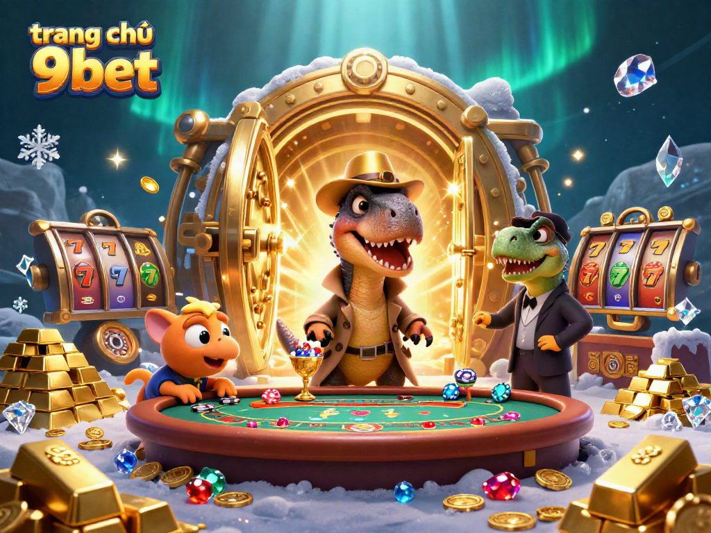 Engage in thrilling games at trang chủ 9bet with vibrant casino action featuring unique characters.