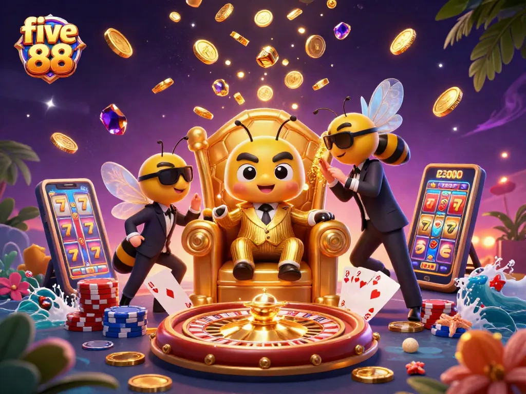 Join the excitement at five 88 as the bumblebee mob boss rules the casino realm!